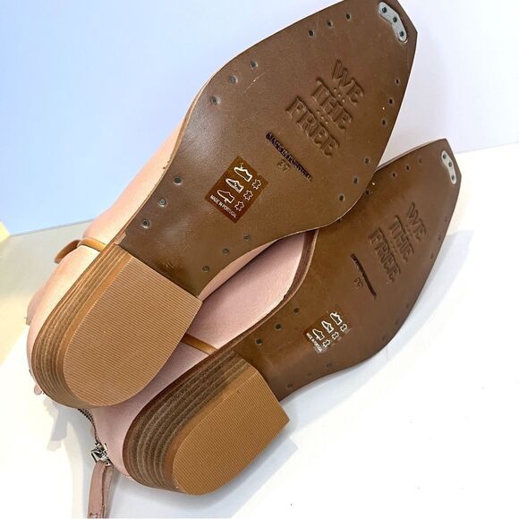 We The Free Wesley Pink Leather Western‎ Cowboy Boots New in Box - Picture 13 of 16